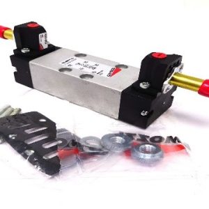 Electroválvula 5/2 biestable ISO 1, doble solenoide. - Image 1