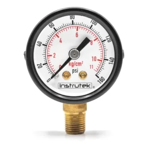 Manómetro Instrutek Para Compresor 1.5 Inferior 160 Psi - Image 1