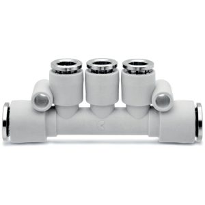 7545 6-4 RACOR EN TECNOPOLIMERO S-RAPIDO- MANGUERA 6 Y 4 MM - Image 1