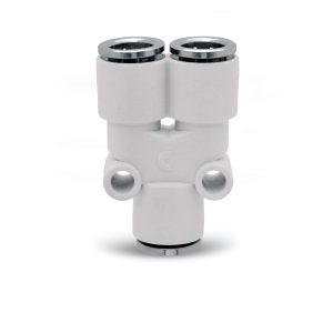 7560 8-6 RACOR EN TECNOPOLIMERO "Y"-MANGUERA 8MM Y 6MM - Image 1